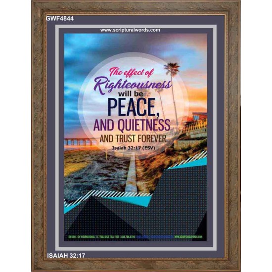 TRUST FOREVER   Frame Bible Verse   (GWF4844)   