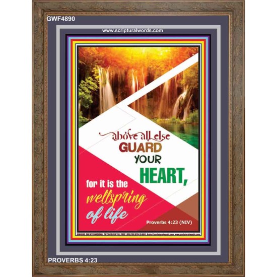 WELLSPRING OF LIFE   Christian Artwork Frame   (GWF4890)   