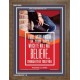 WILL YE WILL NOT BELIEVE   Bible Verse Acrylic Glass Frame   (GWF4895)   
