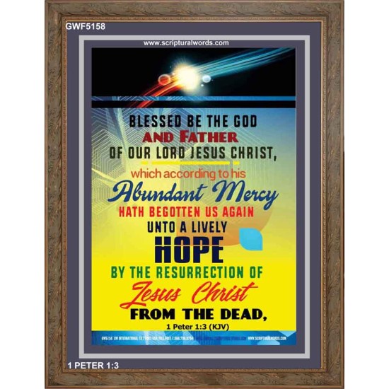 ABUNDANT MERCY   Bible Verses  Picture Frame Gift   (GWF5158)   