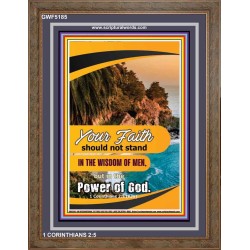 YOUR FAITH   Bible Verses Framed Art Prints   (GWF5185)   