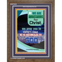 AMBASSADORS FOR CHRIST   Scripture Art Prints   (GWF5232)   