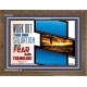 WORK OUT YOUR SALVATION   Biblical Art Acrylic Glass Frame   (GWF5312)   