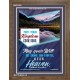 YOUR WILL BE DONE ON EARTH   Contemporary Christian Wall Art Frame   (GWF5529)   