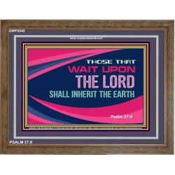 WAIT UPON THE LORD   Business Motivation Art   (GWF5545)   "45x33"