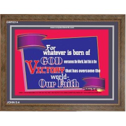 VICTORY   Biblical Art   (GWF6314)   "45x33"