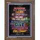 WHAT WILL A MAN GIVE IN EXCHANGE FOR HIS SOUL   Wall Art Poster   (GWF6365)   