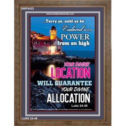 YOU DIVINE LOCATION   Printable Bible Verses to Framed   (GWF6422)   