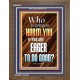 WHO IS GOING TO HARM YOU   Frame Bible Verse   (GWF6478)   