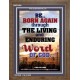 BE BORN AGAIN   Bible Verses Poster   (GWF6496)   