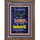 WAIT ON THE LORD   contemporary Christian Art Frame   (GWF6519)   