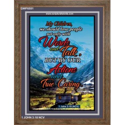 TRUE CARING   Wall Art   (GWF6551)   "33x45"