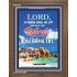 WORDS OF ETERNAL LIFE   Biblical Art Acrylic Glass Frame    (GWF6559)   "33x45"