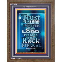 TRUST IN THE LORD   Scripture Art Prints   (GWF6786)   "33x45"