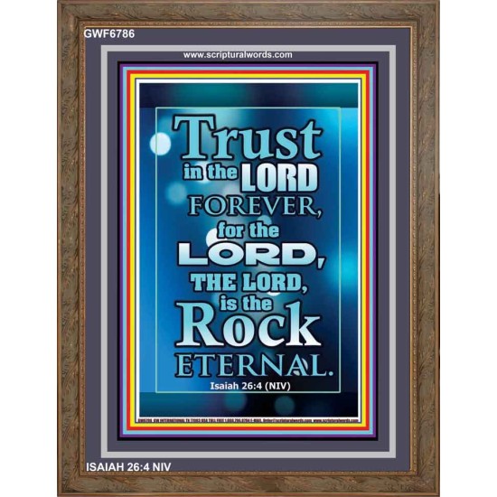 TRUST IN THE LORD   Scripture Art Prints   (GWF6786)   