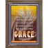 WHO ART THOU O GREAT MOUNTAIN   Bible Verse Frame Online   (GWF716)   "33x45"