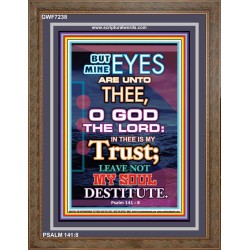 TRUST IN THE LORD   Bible Verses Frame for Home   (GWF7238)   "33x45"