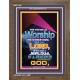 WORSHIP   Religious Art Frame   (GWF7346)   