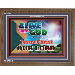 ALIVE UNTO GOD   Framed Art & Wall Decor   (GWF7366)   