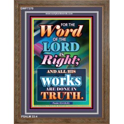 WORD OF THE LORD   Contemporary Christian poster   (GWF7370)   