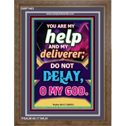 YOU ARE MY HELP   Frame Scriptures Dcor   (GWF7463)   