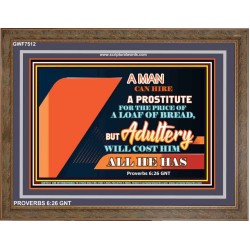 ADULTERY   Bible Verse Frame   (GWF7512)   