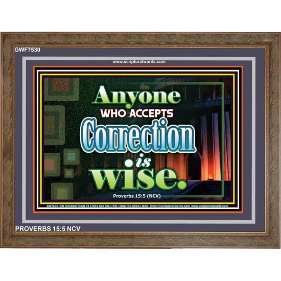 ACCEPT CORRECTION   Custom Wall Dcor   (GWF7530)   