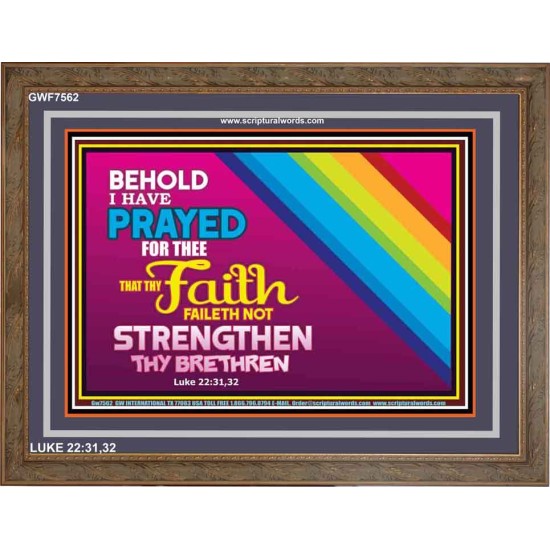 UNFAILING FAITH   Art & Dcor Frame   (GWF7562)   