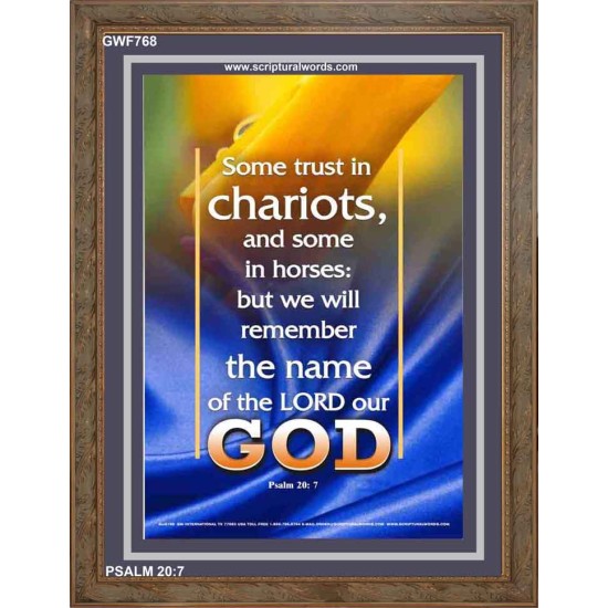 TRUST IN THE LORD   Christian Quote Frame   (GWF768)   