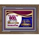 YOU ARE MY GOD   Contemporary Christian Wall Art Acrylic Glass frame   (GWF7909)   