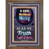 TRUTH OF THY SALVATION   Framed Bible Verses   (GWF8017)   "33x45"