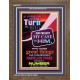 TURN TO GOD   Scripture Wooden Frame   (GWF8077)   