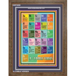 A-Z BIBLE VERSES   Christian Quote Framed   (GWF8088)   