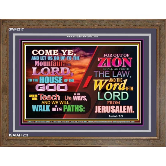 WALK IN HIS PATH   Christian Paintings   (GWF8217)   