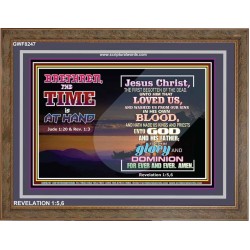 WHO IS JESUS   Framed Art Work   (GWF8247)   "45x33"