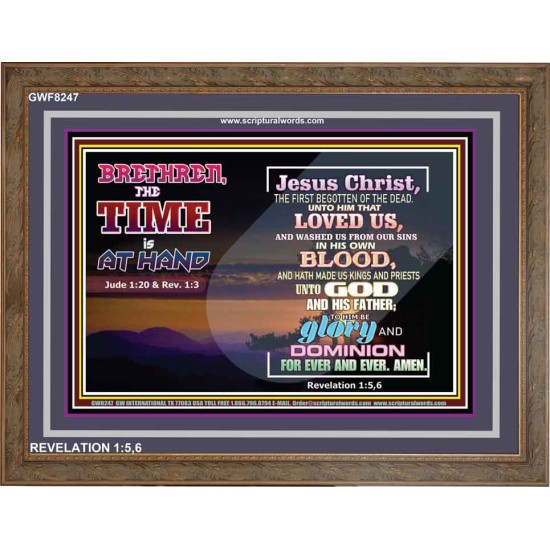 WHO IS JESUS   Framed Art Work   (GWF8247)   