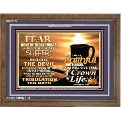 A CROWN OF LIFE   Large Frame   (GWF8251)   "45x33"