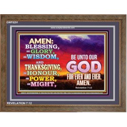 WORSHIP   Bible Verse Picture Frame Gift   (GWF8291)   