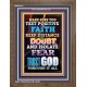 TRUST GOD AT ALL TIMES   Biblical Paintings Acrylic Glass Frame   (GWF8415)   