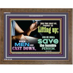 A LIFTING UP   Framed Bible Verses   (GWF8432)   "45x33"