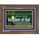 SEEK YE FIRST THE KINGDOM OF GOD  Framed Lobby Wall Decoration   (GWF848)   