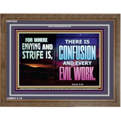 ABSTAIN FROM ENVY AND STRIFE   Scriptural Wall Art   (GWF8505)   