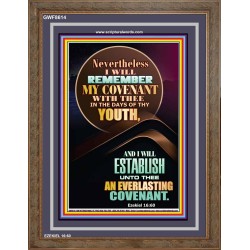 AN EVERLASTING COVENANT   Bible Verse Acrylic Glass Frame   (GWF8614)   