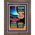 WORTHY TO RECEIVE ALL GLORY   Acrylic Glass framed scripture art   (GWF8631)   "33x45"