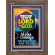 ALPHA AND OMEGA BEGINNING AND THE END   Framed Sitting Room Wall Decoration   (GWF8649)   