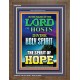 THE SPIRIT OF HOPE   Bible Verses Wall Art Acrylic Glass Frame   (GWF8798)   