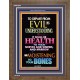 WISDOM IS HEALTH   Inspirational Wall Art Frame   (GWF8833)   