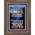 YE ARE THE BODY OF CHRIST   Bible Verses Framed Art   (GWF8853)   "33x45"
