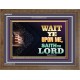 WAIT UPON THE LORD   Bible Scriptures on Forgiveness Acrylic Glass Frame   (GWF8936)   