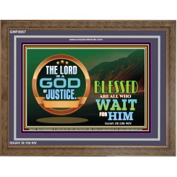 A GOD OF JUSTICE   Kitchen Wall Art   (GWF8957)   "45x33"